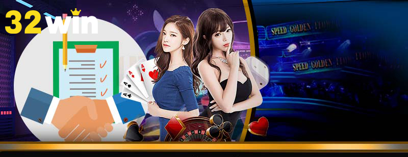 Người chơi cần phải đáp ứng điều khoản quy định khi đăng ký 32WIN